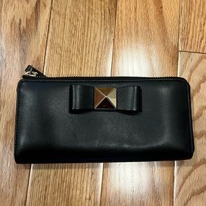 Brand New Kate Spade black leather wallet!